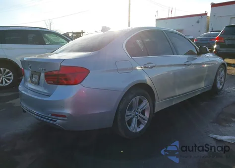 2017 BMW 330I xDrive из США, поврежденный, VIN WBA8D9G36HNU66037